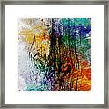 2l Abstract Expressionism Digital Painting Framed Print