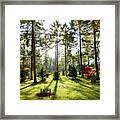 Autumn In The Park #3 Framed Print