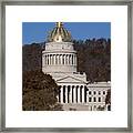 Capital Of West Virginia In Charleston #3 Framed Print