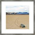 Death Valley Racetrack #3 Framed Print