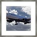 Delta Airlines Boeing 767 Framed Print