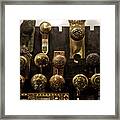 Door Knobs #3 Framed Print