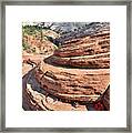 East Canyon Beehives #3 Framed Print