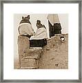 3 Hopi Women Framed Print