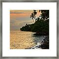 Lahaina Sunset #3 Framed Print