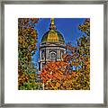 Notre Dame's Golden Dome #4 Framed Print