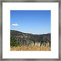 View From Pitres #3 Framed Print