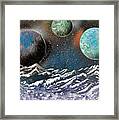 3 Planets 4664 Framed Print