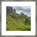 Quiraing - Isle Of Skye #3 Framed Print