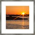 Sunrise In Kearny Nebraska #3 Framed Print