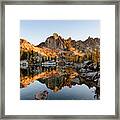 Sunrise In The Enchantments #3 Framed Print