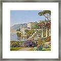 View Of A Lake In The South #3 Framed Print