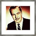 Vincent Price, Vintage Actor #3 Framed Print