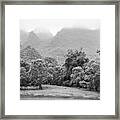 Mountains Scenery #39 Framed Print
