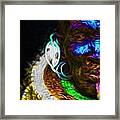 A Tribesman In Dress From Africa #4 Framed Print
