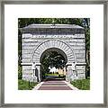 Camp Randall Memorial Arch - Madison Framed Print