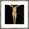 Christ On The Cross Framed Print