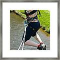 Extreme Sports Ropejumping #4 Framed Print