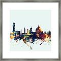 Florence Italy Skyline #4 Framed Print