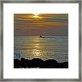 4- Into The Day Framed Print