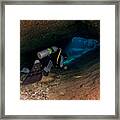 Mediterranean Sea Caves #4 Framed Print