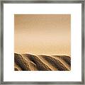 Sand Dunes #4 Framed Print