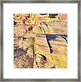 Sandstone Crest In Valley Of Fire #3 Framed Print