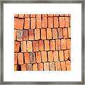 Stacked Adobe Bricks #4 Framed Print