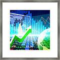 Stock Market Concept #4 Framed Print