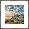 Sunset By Hitching Stone Framed Print