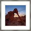 Valley Of Fire S.p. #4 Framed Print