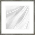 White Silk #4 Framed Print