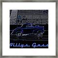 '41 Willys Gasser #41 Framed Print