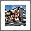 43rd Street And York Road Framed Print