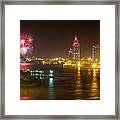 4th Of July In Mobile Framed Print