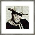 John Wayne Hollywood Actor #5 Framed Print