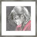 Michael Jackson #one Framed Print