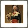 Miss Beatrice Townsend Framed Print