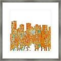 Scottsdale Arizona Skyline #5 Framed Print