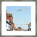 Street Bunting Flags #5 Framed Print