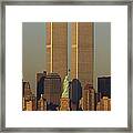 Usa, New York, Statue Of Liberty #5 Framed Print