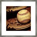 50 Home Run Baseball Framed Print