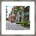 5th Avenue South Naples Florida Framed Print