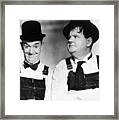 Laurel And Hardy #6 Framed Print