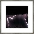 Lightning #23 Framed Print