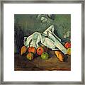 Milk Can And Apples #8 Framed Print