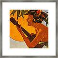 Vintage Hawaiian Art Framed Print