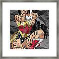 Wonder Woman Inspirational Power And Strength Through Words #2 Framed Print