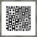 64 Shades Of Grey - 1 - Has Small White Framed Print