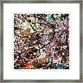 6d Abstract Painting Digital Expressionism Art Framed Print